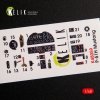 Kelik K48059 P-51H Mustang interior 3D decals for Modelsvit kit (1/48)